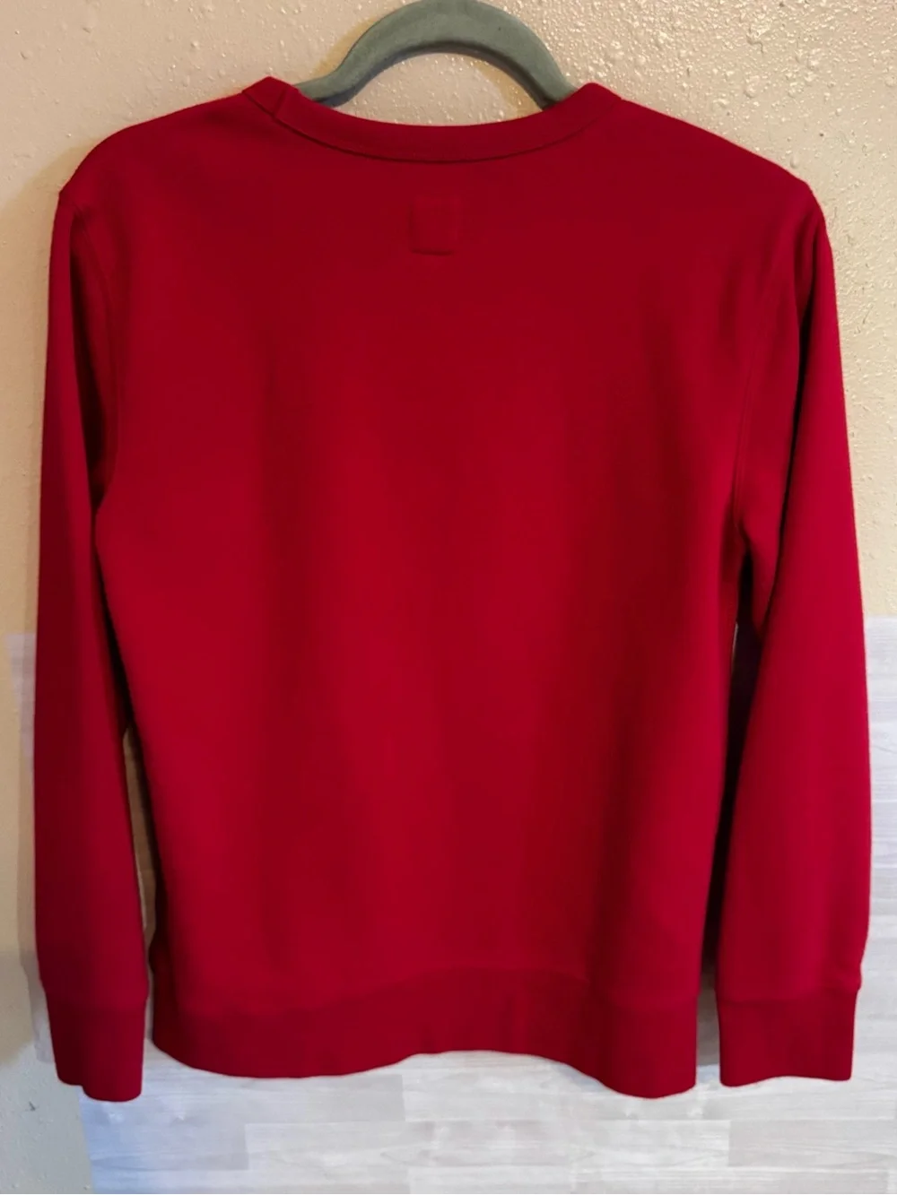 GAP Red Graphic 'Eat, Sleep, Video' Sweatshirt